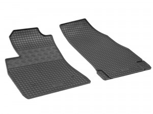 Gummifußmatten geeignet für Fiat Doblo 2-Sitzer ab 2010 Passgenau ideal Angepasst