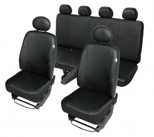Sitzbezüge geeignet für VW CRAFTER (2014-...) -DV1M1M4XL Kunstleder ECO-Leder