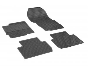 Gummifußmatten geeignet für Mitsubishi Eclipse Cross ab 2018 Passgenau ideal Angepasst