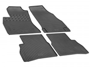Gummifußmatten geeignet für Fiat Doblo 5-Sitzer ab 2010 Passgenau ideal Angepasst