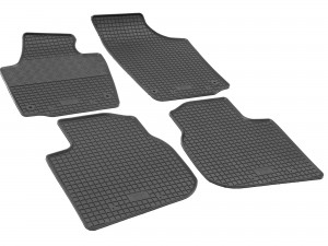 Gummifußmatten geeignet für Seat Toledo ab 2012 Passgenau ideal Angepasst