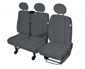 Vordersitzbezuge geeignet für FORD Transit ab 2000 - DV1L+DV2L Elegance Sitzschoner Set