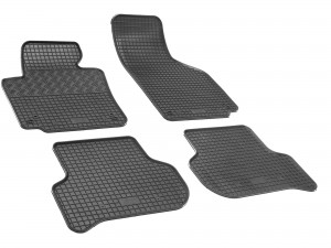 Gummifußmatten geeignet für Seat Altea XL 2006-2015 Passgenau ideal Angepasst
